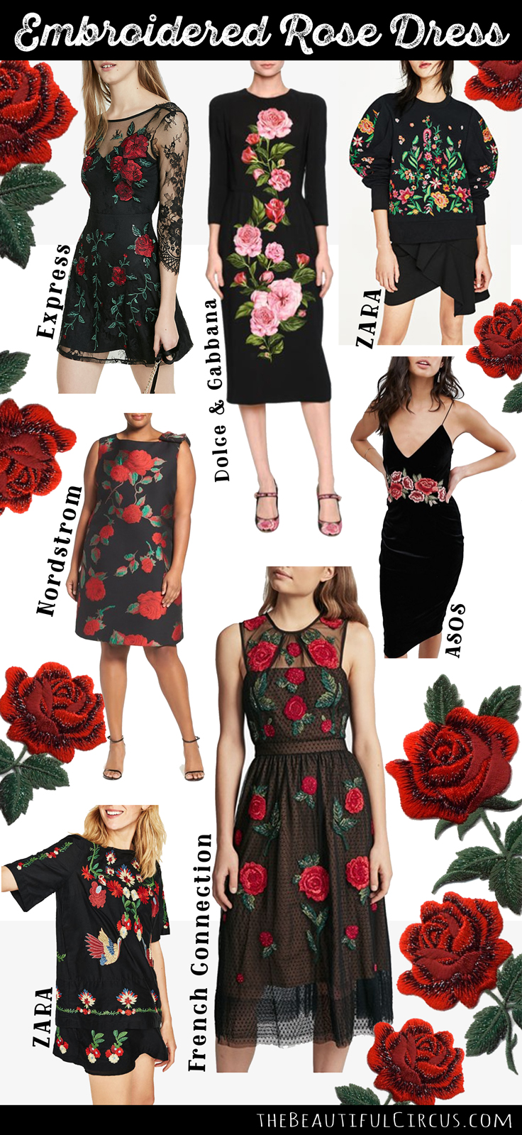 zara the rose dress