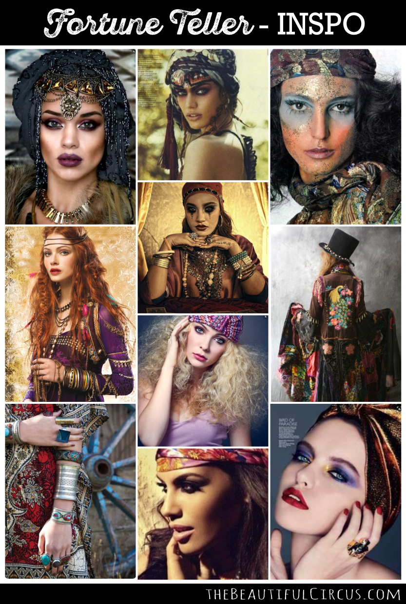 gypsy fortune teller costume ideas