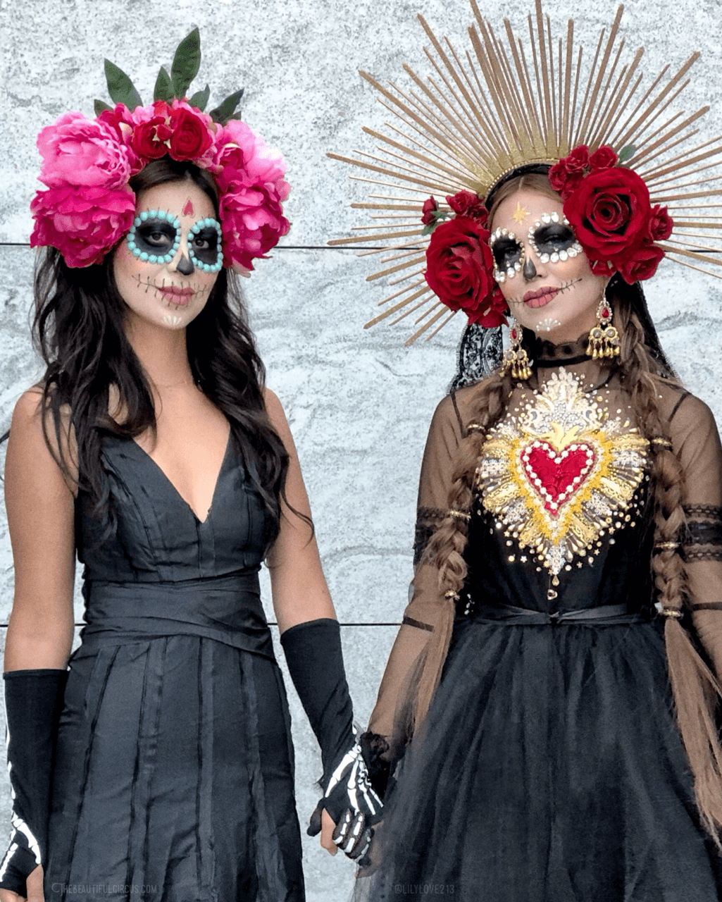 Sacred Heart Dia De Los Muertos Costume - The 